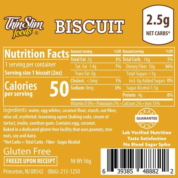 ThinSlim Foods Biscuit Low Carb Canada