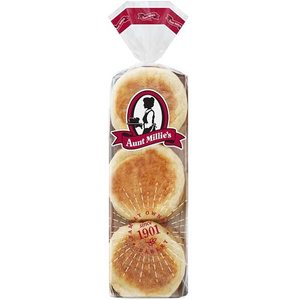 Aunt Millie's - Live Carb Smart - English Muffin - 6 muffins