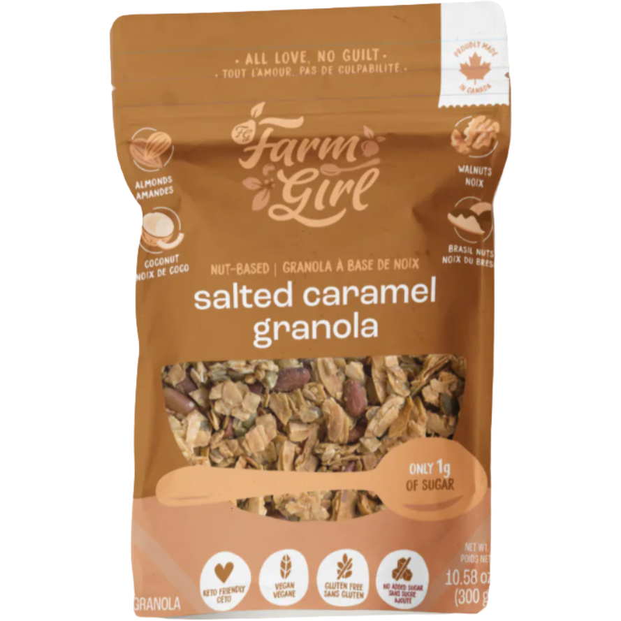 Farm Girl - Nut Based Granola -  Salted Caramel - 300 g