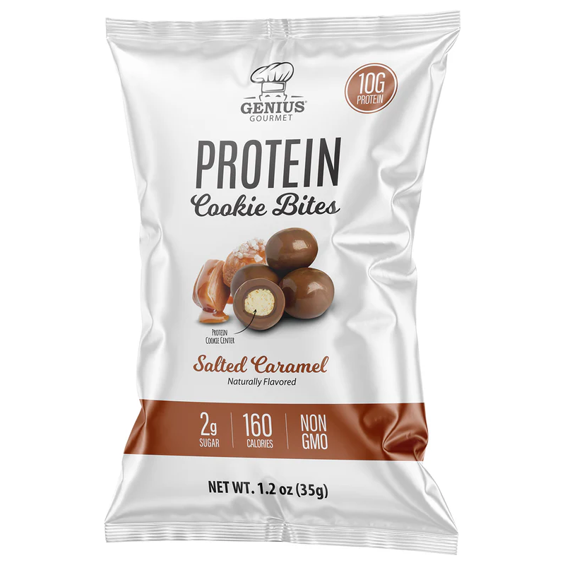 Genius Gourmet - Protein Cookie Bites - Salted Caramel - 35g