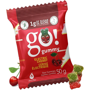 Go Nutrition - Go Gummy -  Electric Cherry - 50g