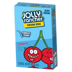 Jolly Rancher Zero Sugar Singles-to-Go - Cherry - 6 sticks