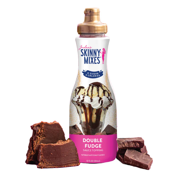 Skinny Mixes - Sugar Free Sauce Topping - Double Fudge - 12oz