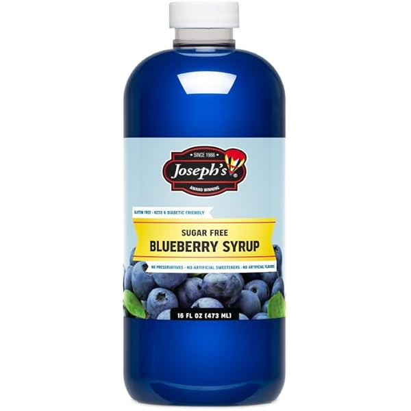 Joseph's - Sugar Free Syrup - Blueberry - 16 oz