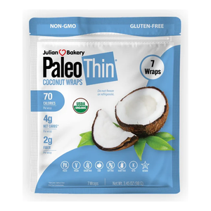 Julian Bakery - Wrap - Paleo Thin Organic Coconut Wrap - 7 Wraps