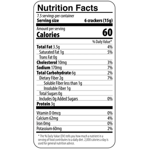 Julian Bakery - Crackers - Primal Thin Organic Parmesan - 113g