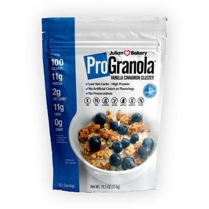 Julian Bakery - Pro Granola - Vanilla Cinnamon Cluster - 553g