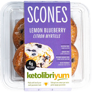 Ketolibriyum - Scone - Lemon Blueberry 4 Pack