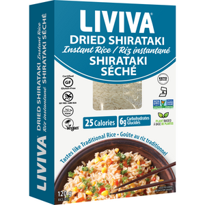 *Liviva - Low Carb Dried Shirataki - Instant Rice (Buy One Get One Free)
