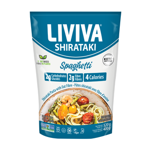 Liviva Spaghetti Shirataki Bio aux Fibres d'Avoine