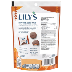 Lily's - Peanut Butter Cups - Milk Chocolate Style 40% Cacao - 91 g