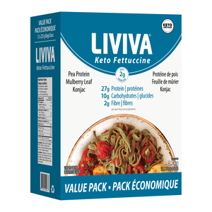 Liviva - Low Carb Keto Pasta - Value Pack of 12