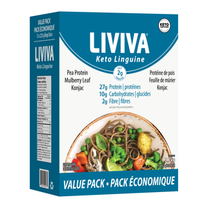 Liviva - Low Carb Keto Pasta - Value Pack of 12