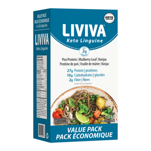 Liviva - Low Carb Keto Pasta - Value Pack of 6