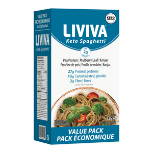 Liviva - Low Carb Keto Pasta - Value Pack of 6