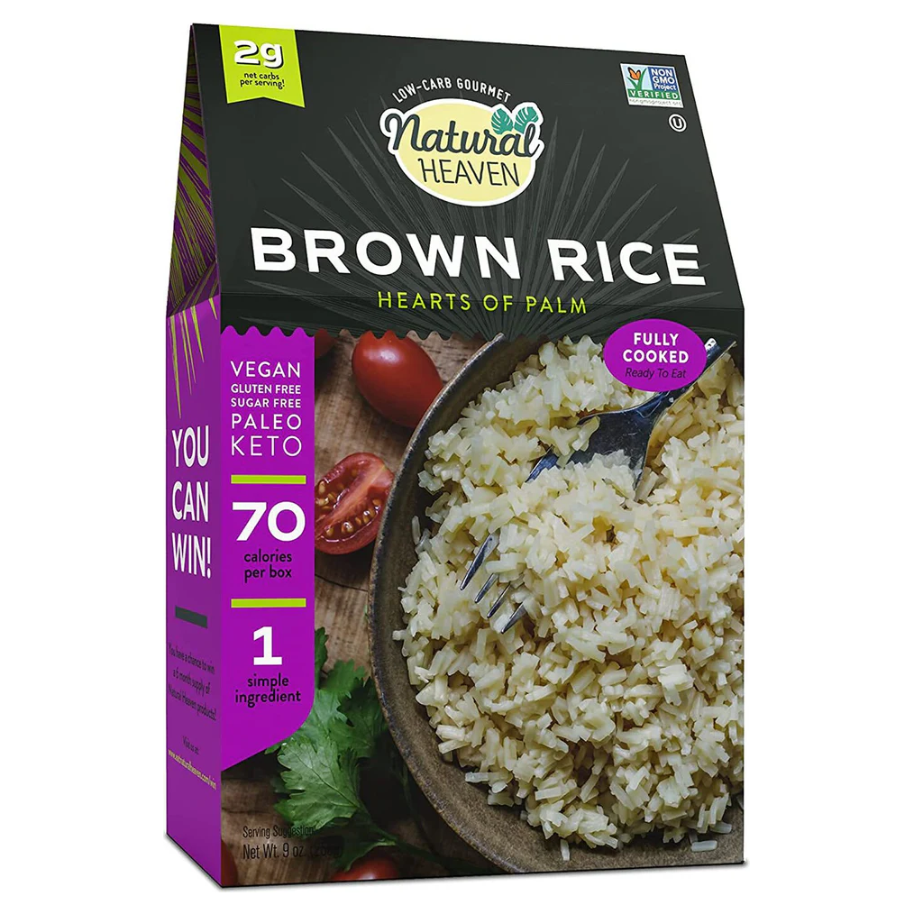 Natural Heaven - Hearts of Palm - Brown Rice - 255 g