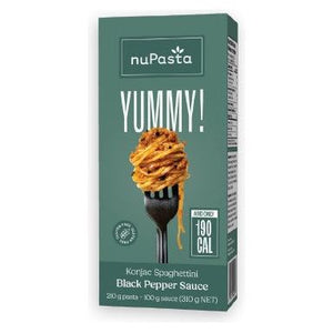 NuPasta Pasta with Sauce - Black Pepper - 310g