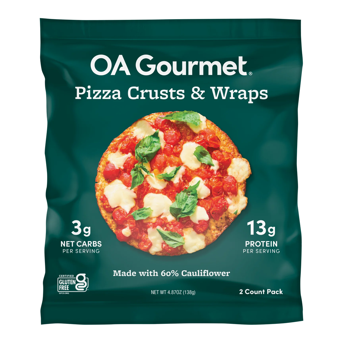 Outer Aisle - Plantpower Pizza Crust - 2 crusts