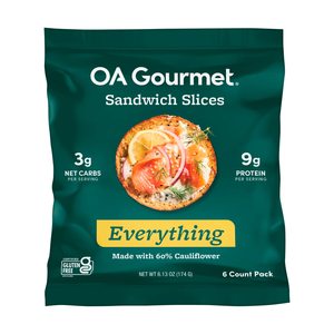 Outer Aisle - Plantpower Sandwich Thins - Everything - 6 per pack