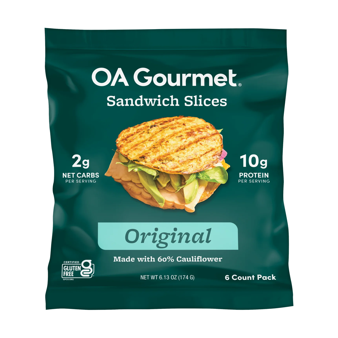 Outer Aisle - Plantpower Sandwich Thins - Original- 6 per pack