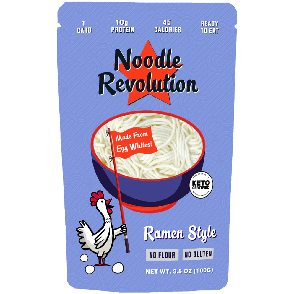 Pure Traditions - Noodle Revolution Keto Egg White Noodles - Ramen - 100g