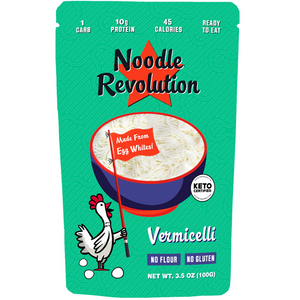 Pure Traditions - Noodle Revolution Keto Egg White Noodles - Vermicelli - 100g