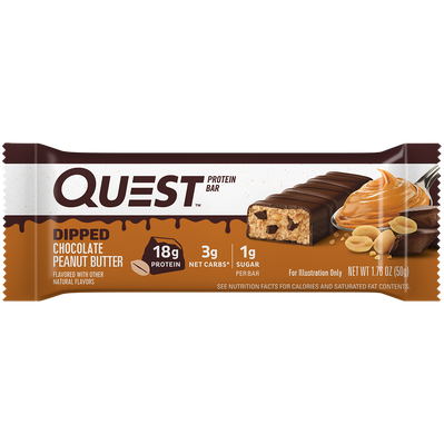 Quest Bar - Dipped Chocolate Peanut Butter