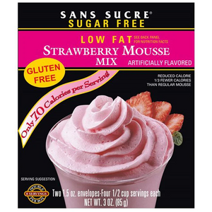 San Sucre - Mousse Mix - Strawberry - 85g
