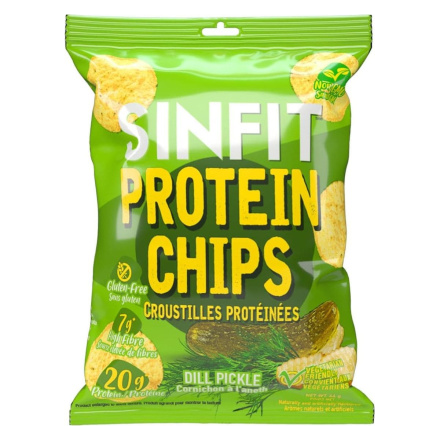 Sinfit - Protein Chips - Dill Pickle - 50g