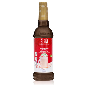 Slim Syrups - Sugar Free Peppermint Bark Syrup (Holiday Edition) - 750ml Bottle