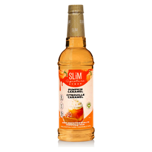 Slim Syrups - Sugar Free Pumpkin Caramel Syrup (Limited Edition) - 750ml Bottle