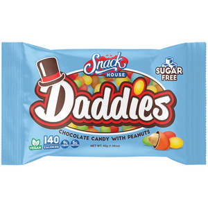 Snack House - Daddies Sugar Free Chocolate Candy with Peanuts - 45g