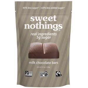 HealthSmart - Sweet Nothings  - Milk Chocolate Bars - 128g