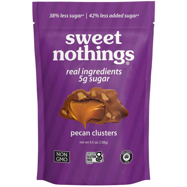 HealthSmart - Sweet Nothings  - Pecan Custers - 128g