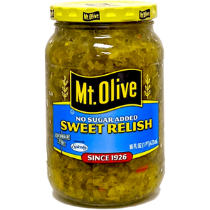 Mt. Olive - Sugar Free - Sweet Relish - 16 fl oz