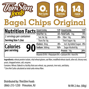 ThinSlim Foods - Bagel Chips - Original