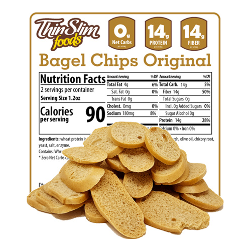 ThinSlim Foods - Bagel Chips - Original