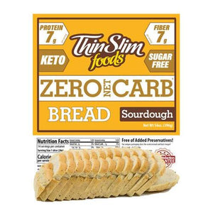 ThinSlim Foods - Zero net Carb - Bread - Sourdough