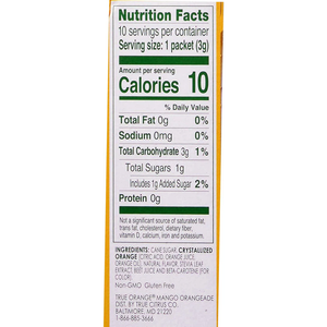 True Orange - Orangeade Mango - 10 count