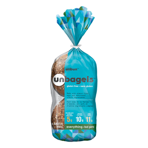 Unbun - Bread - Everything Bagel - 360g