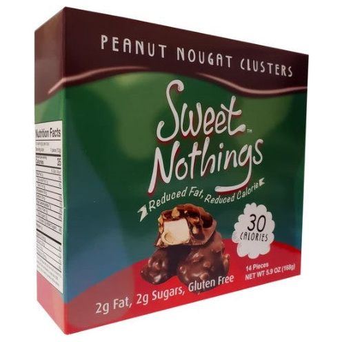 HealthSmart - Sweet Nothings - Peanut Carmel Nougat (14 Pieces