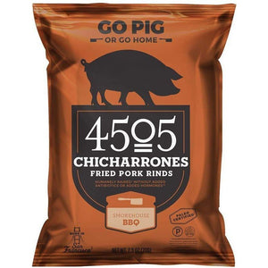 *(Best Before 16 Jul, 24) 4505 Chicharrones Pork Rinds - BBQ - 2.5 oz Bag