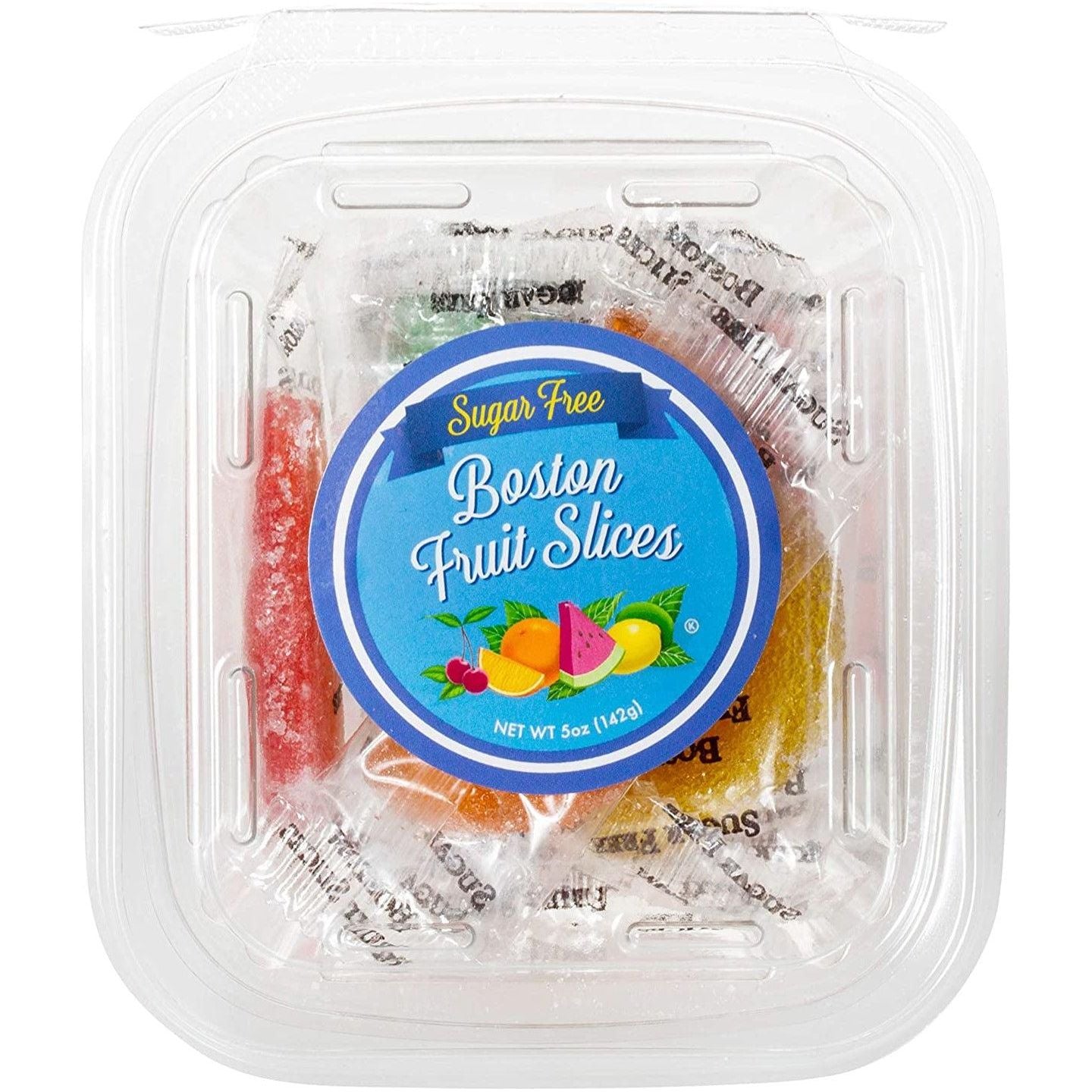 Boston Assorted Fruit Slices- Candy Fruit Jell Slices (13oz)